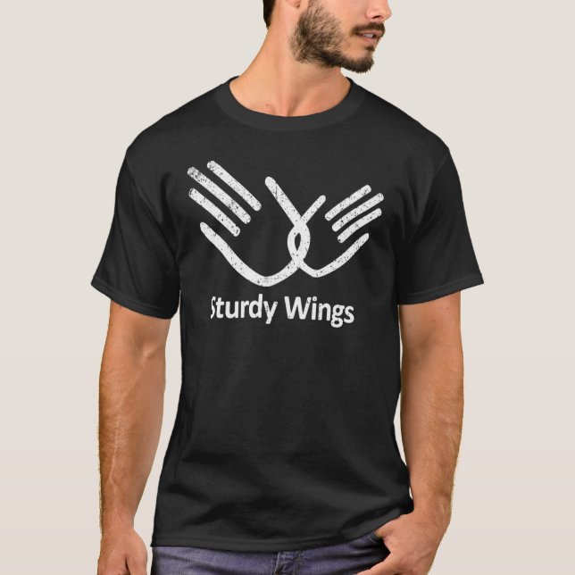 Vintage Sturdy Wings T-Shirt (Front)