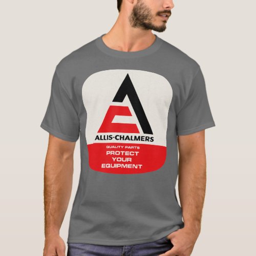 Vintage Style Allis Chalmers Tractor T_Shirt