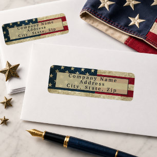 Vintage-style American Company Label