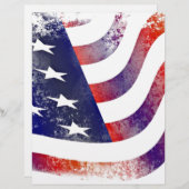 Vintage Style American Flag (Front/Back)