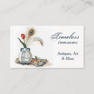 Vintage Style Antique Shop Business Card