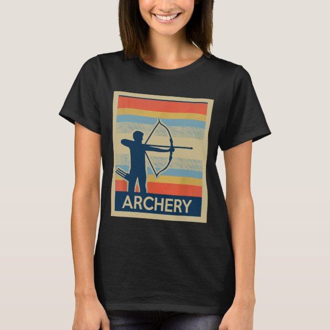 Vintage Style Archery T T-Shirt (Front)