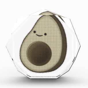 Vintage Style Avocado Drawing Award