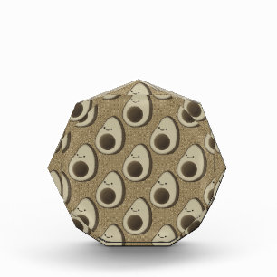 Vintage Style Avocado Pattern Award