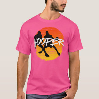 Vintage Style Basketball Hooper Sunset T-Shirt