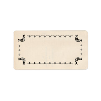 Vintage-Style Blank Herb Labels
