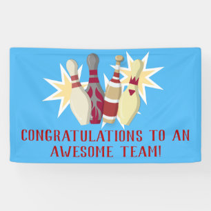 Vintage-style Bowling Banner