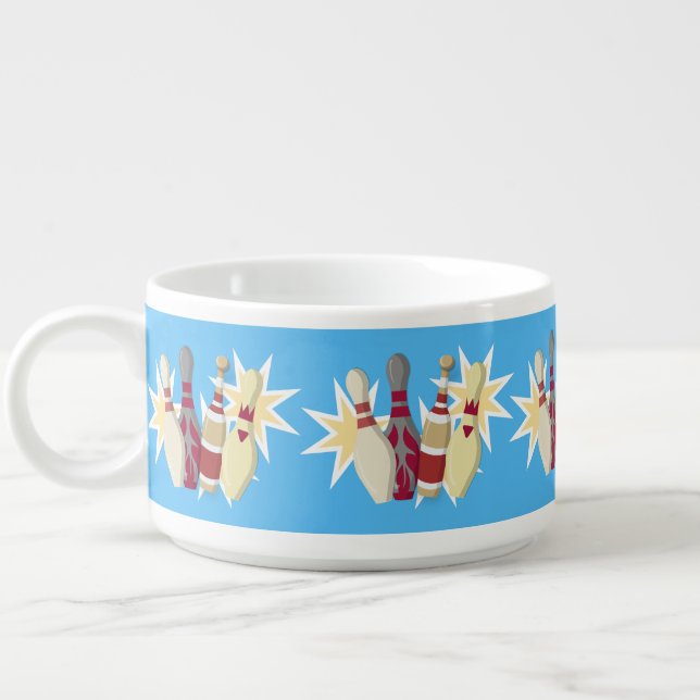 Vintage-style Bowling Bowl (Right)