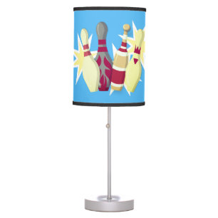 Vintage-style Bowling Table Lamp