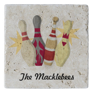 Vintage-style Bowling Trivet