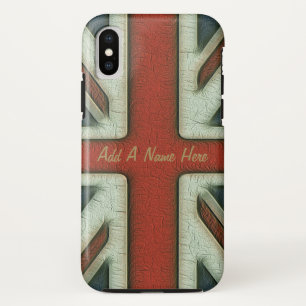 Vintage Style British Flag iPhone X Case