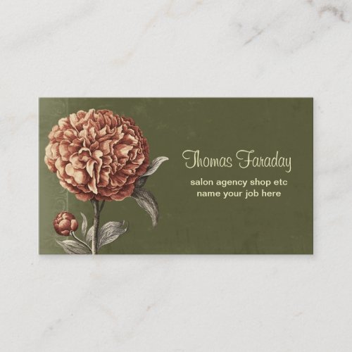 vintage style business cards