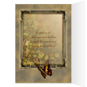 Vintage Style Butterfly Illustration Cards (Inside (Left))