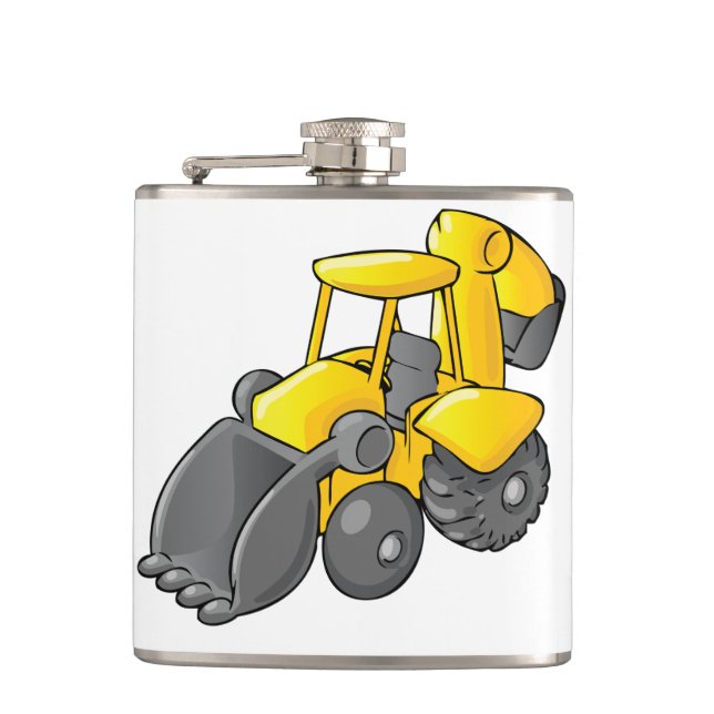 Vintage Style Camper Flask (Front)