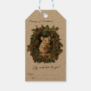 Vintage Style Christmas Gift Tags