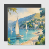 Vintage Style Cote D'Azur French Travel  (Front/Back)