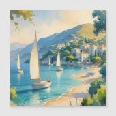 Vintage Style Cote D'Azur French Travel (Front)