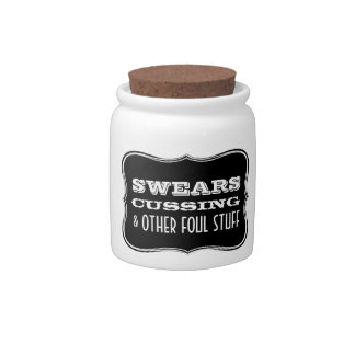 Vintage Style Cuss & Swear Jar