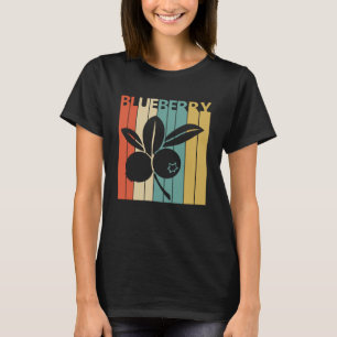Vintage style Cute Blueberry Fruit T-Shirt
