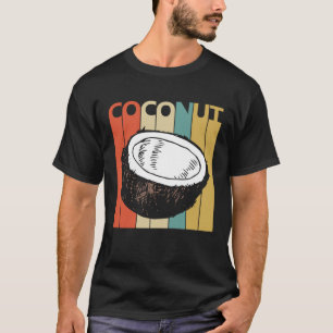 Vintage style Cute Coconut Fruit T-Shirt