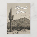 [ Thumbnail: Vintage Style Desert Scene + "Thank You" Postcard ]