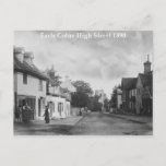 Vintage Style Earls Colne High Street Postcard at Zazzle