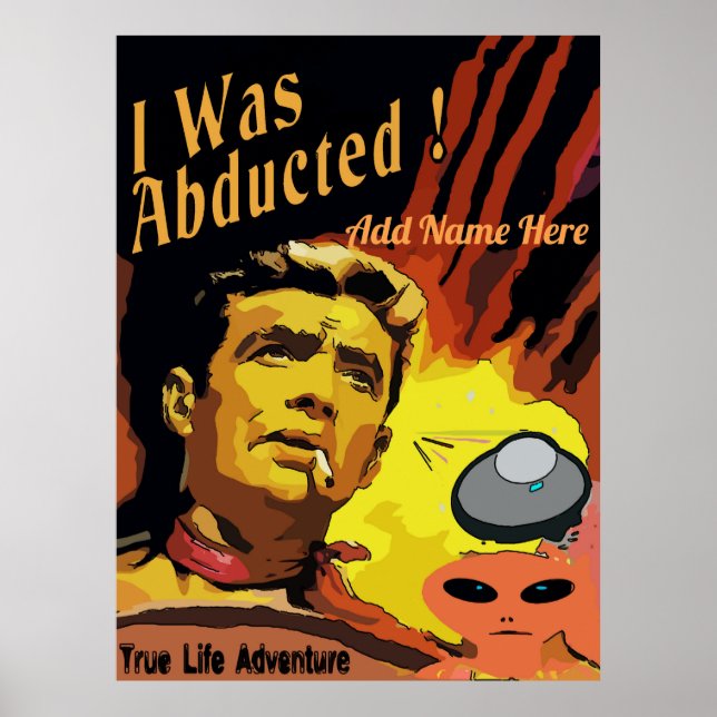 Vintage Style Fake Cinema Space , edit text Poster (Front)