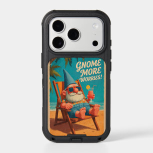 Vintage Style Gnome Beach Vacation Design iPhone 17 Pro Case