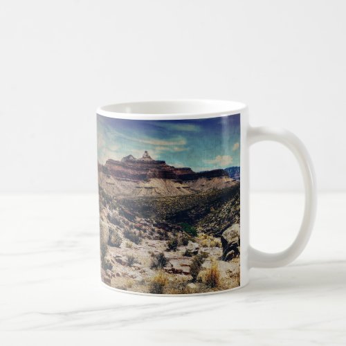 Vintage Style Grand Canyon National Park Photo Coffee Mug