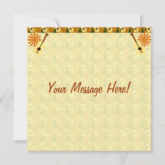 Vintage Style Guitar (Front)