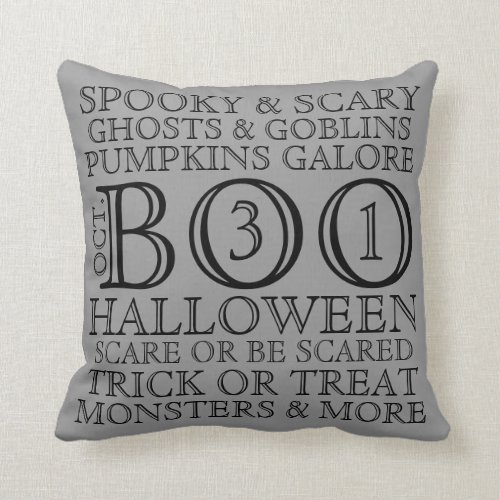 Halloween Throw Pillows