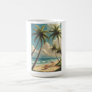 Vintage Style Hawaiian Travel Aloha From Hawaii Coffee Mug