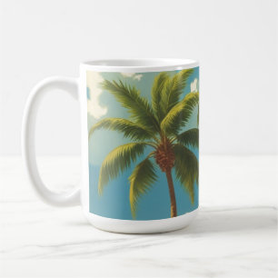Vintage Style Hawaiian Travel Aloha From Hawaii Coffee Mug