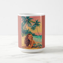 Vintage Style Hawaiian Travel Aloha from Hawaii