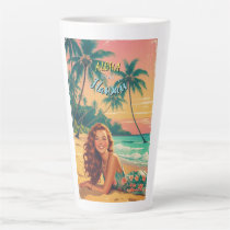 Vintage Style Hawaiian Travel Aloha from Hawaii