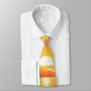 Vintage Style Hawaiian Travel Aloha From Hawaii Neck Tie