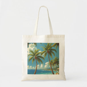 Vintage Style Hawaiian Travel Aloha From Hawaii Tote Bag