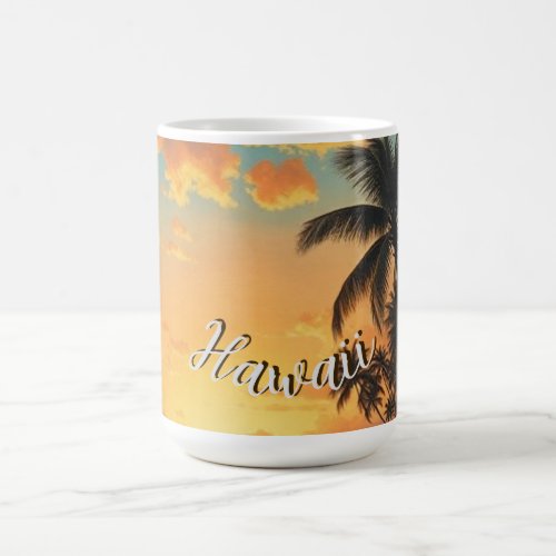 Vintage Style Hawaiian Travel Coast Sea Sunset