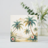 Vintage Style Hawaiian Travel Honolulu (Standing Front)