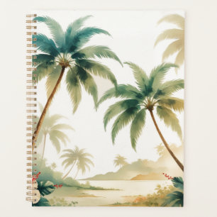 Vintage Style Hawaiian Travel Honolulu Planner