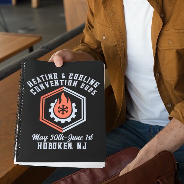 Vintage-Style Heating and Cooling Convention Notebook (Creator Uploaded)