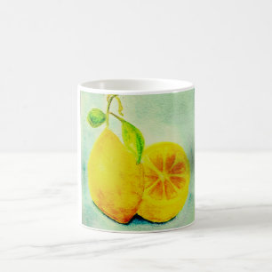 Vintage Style Lemons Coffee Mug
