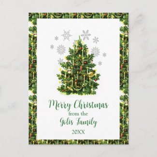 Vintage Style Merry Christmas 