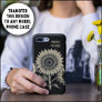 Vintage style monochromatic sunflower painting  Case-Mate iPhone 14 case