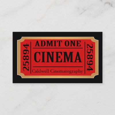 personalized movie ticket gifts on zazzle