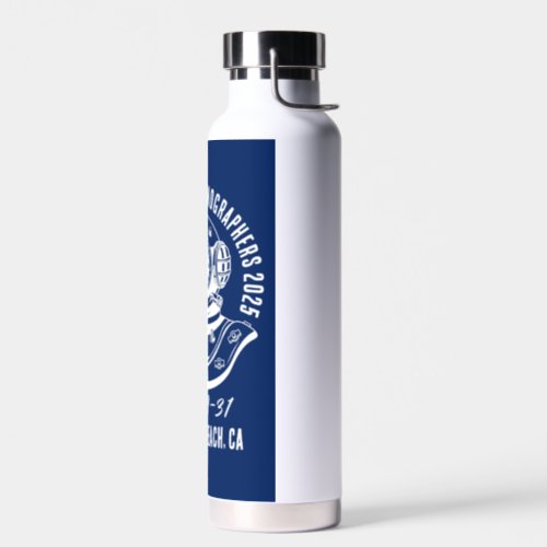 Vintage_Style Oceanography Conference Water Bottle