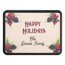 Vintage Style Pine Cone & Berries Christmas