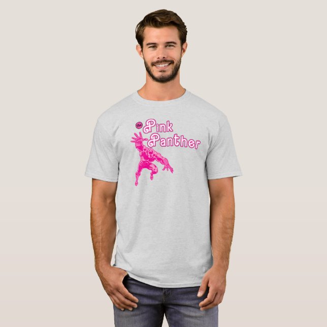 Vintage-Style Pink Character T-Shirt (Front Full)