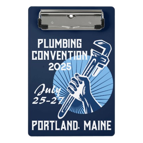 Vintage_Style Plumbing Convention  Mini Clipboard