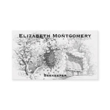 Vintage Style Professional Beekeeper Business Card